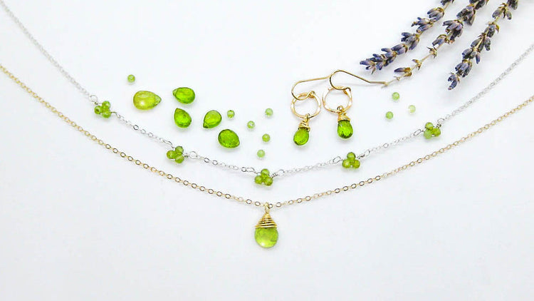 August Birthstone Jewelry