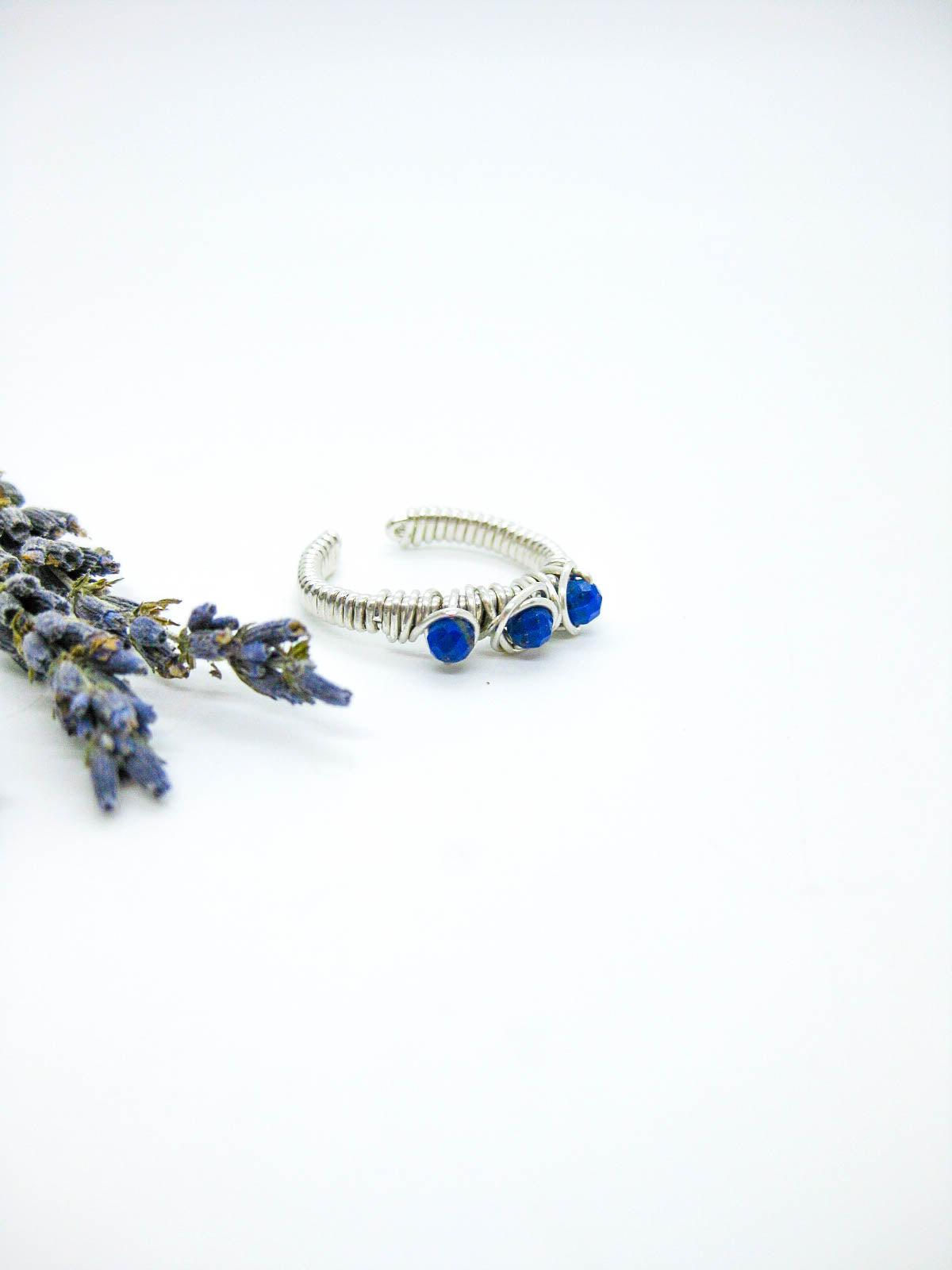 Hyacinth: Lapis Ring - r60