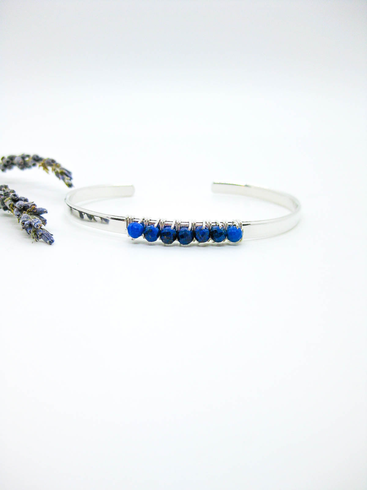 Violet: Lapis Cuff - b372