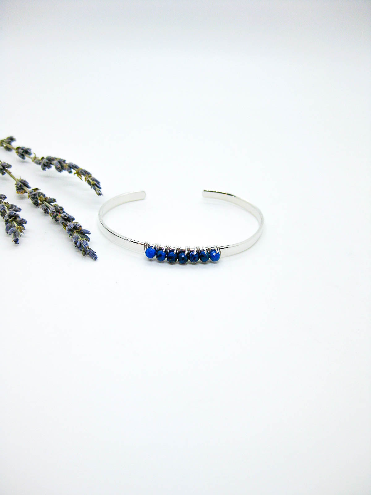 Violet: Lapis Cuff - b372