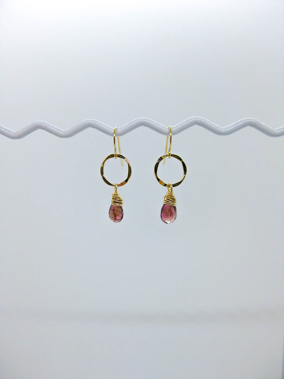 Daisy: Tourmaline Earrings - e772