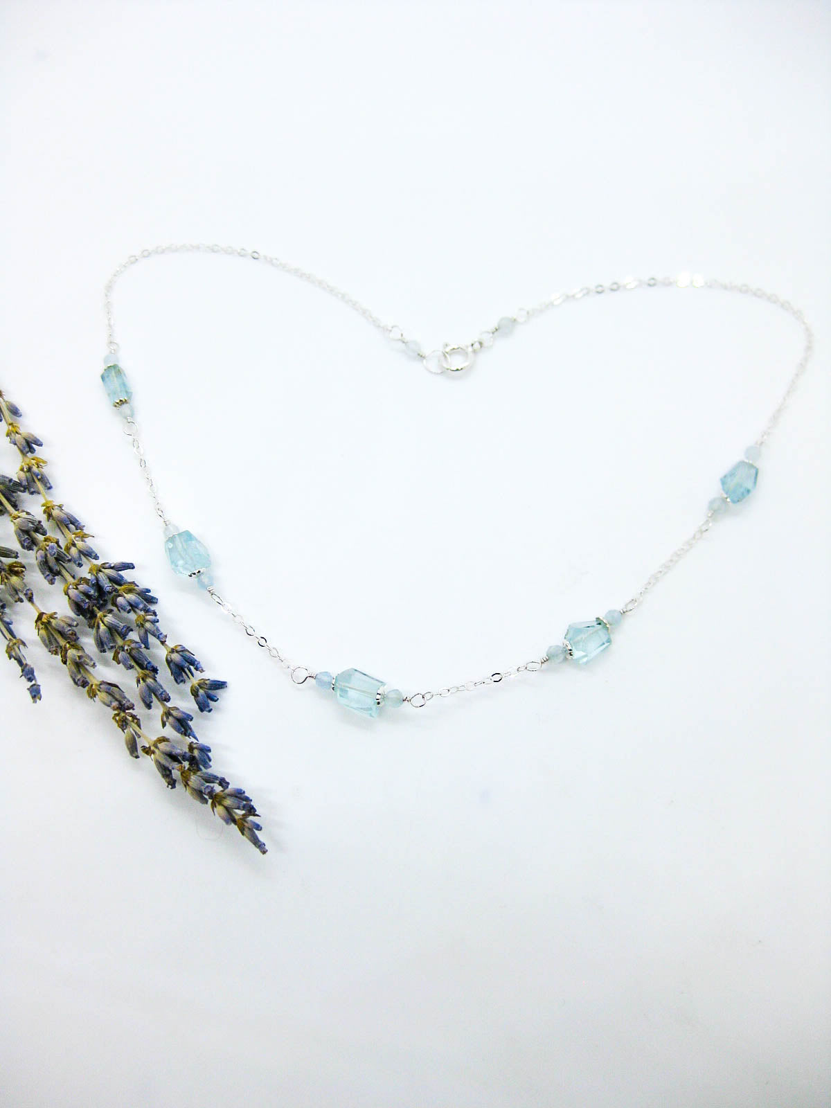 Aquamarine choker store