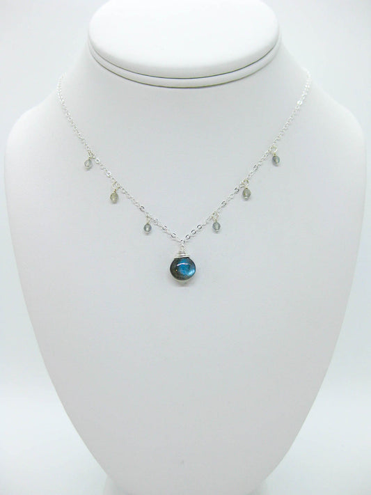 Chamomile: Labradorite Necklace - n649