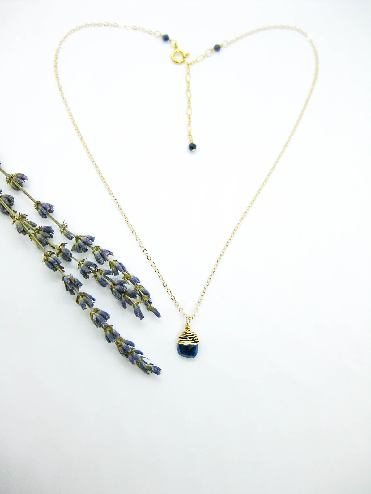 Holly: Sapphire Necklace - n662oak