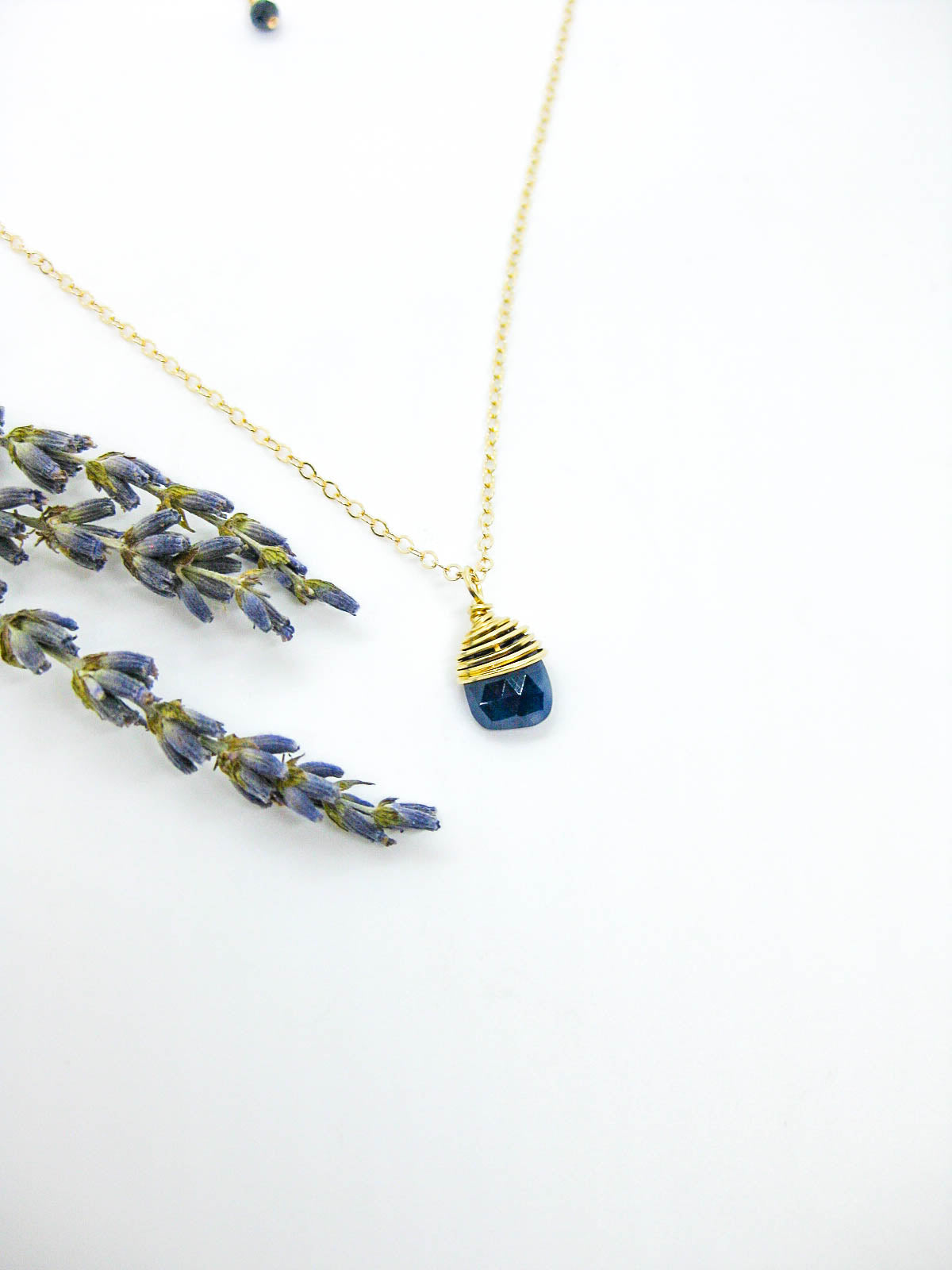 Holly: Sapphire Necklace - n662oak