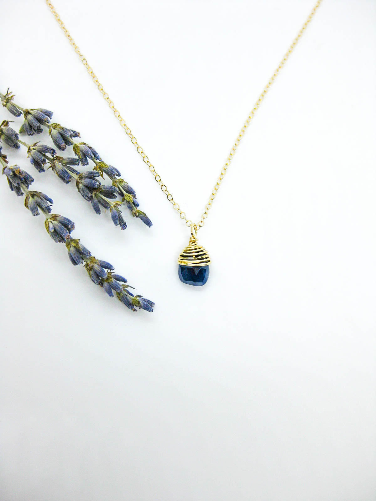 Holly: Sapphire Necklace - n662oak