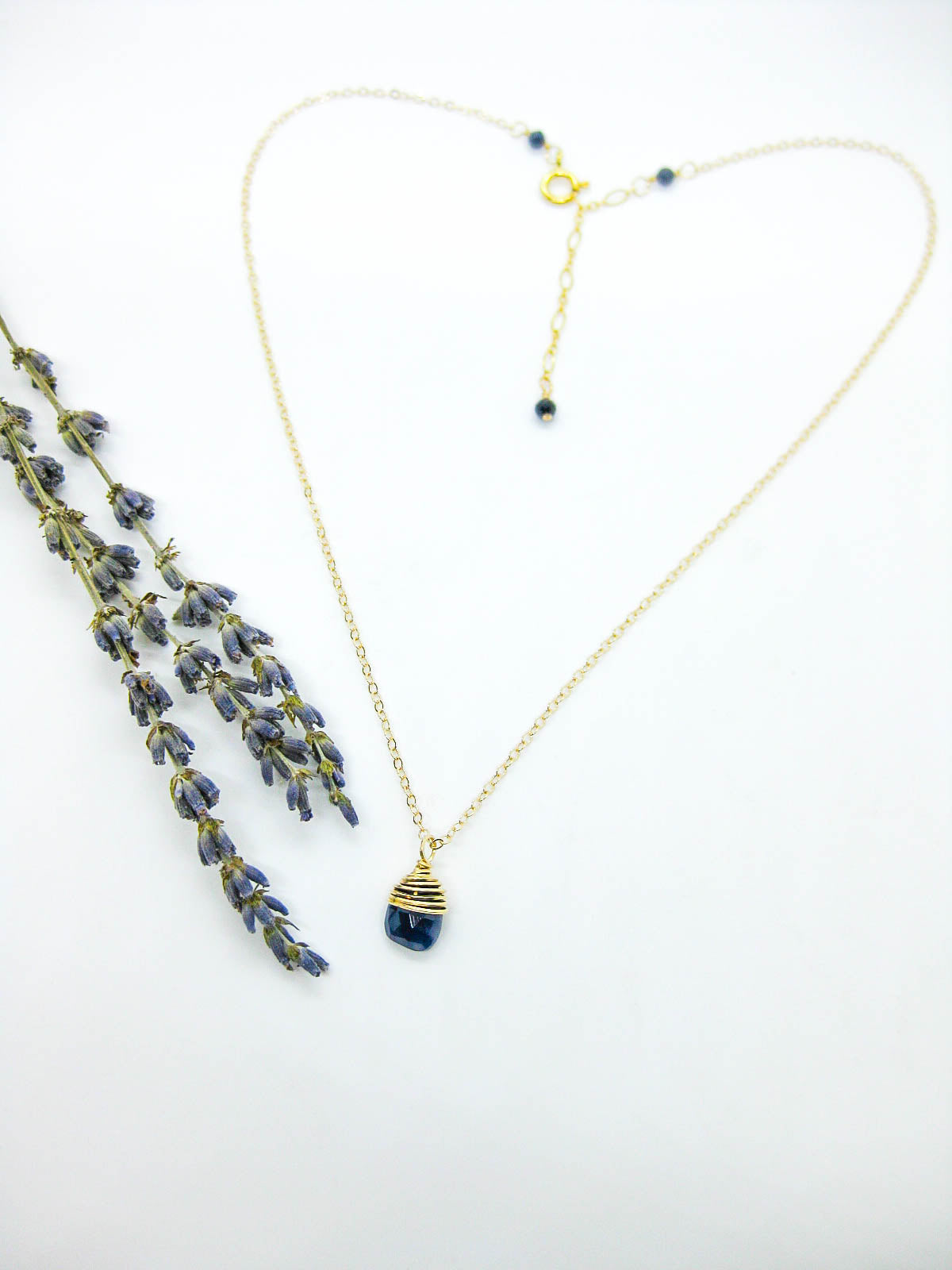 Holly: Sapphire Necklace - n662oak