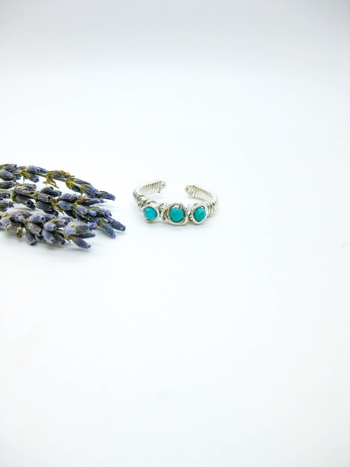 Hyacinth: Turquoise Ring - r55