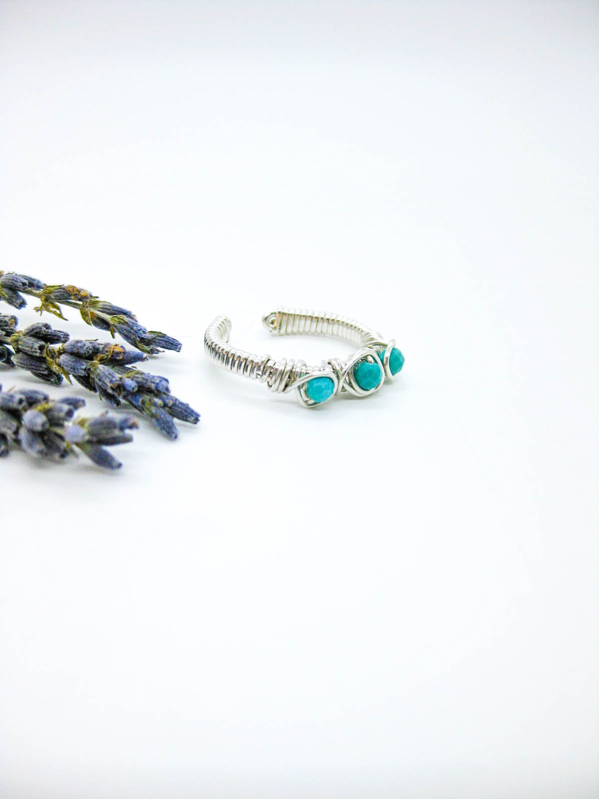 Hyacinth: Turquoise Ring - r55