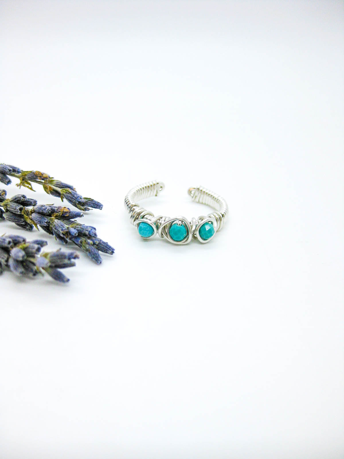 Hyacinth: Turquoise Ring - r55