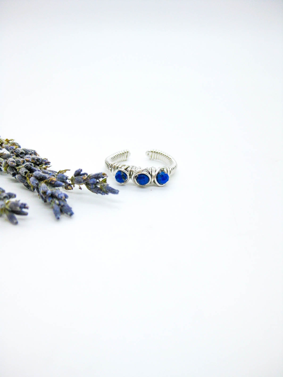 Hyacinth: Lapis Ring - r60