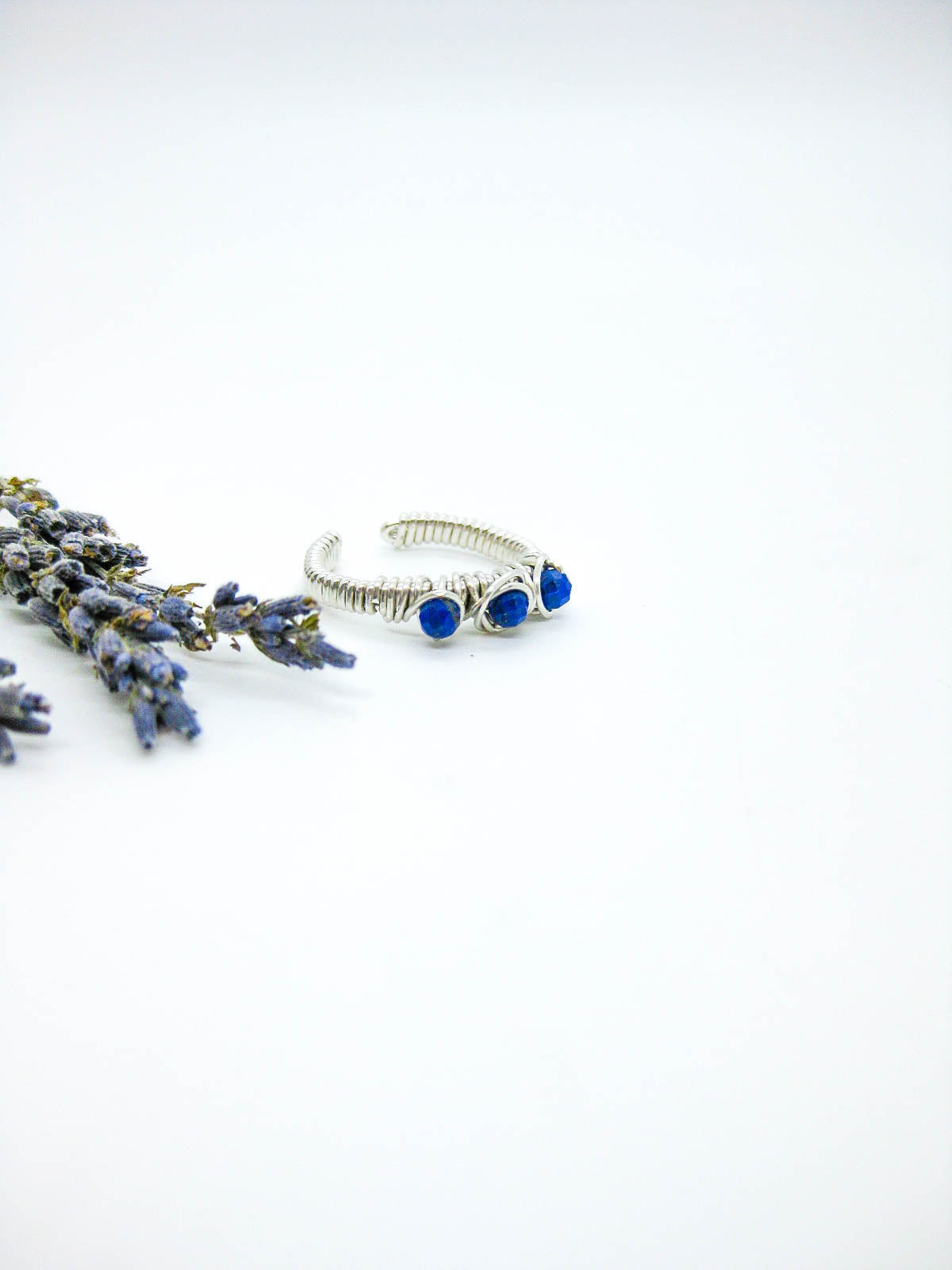 Hyacinth: Lapis Ring - r60