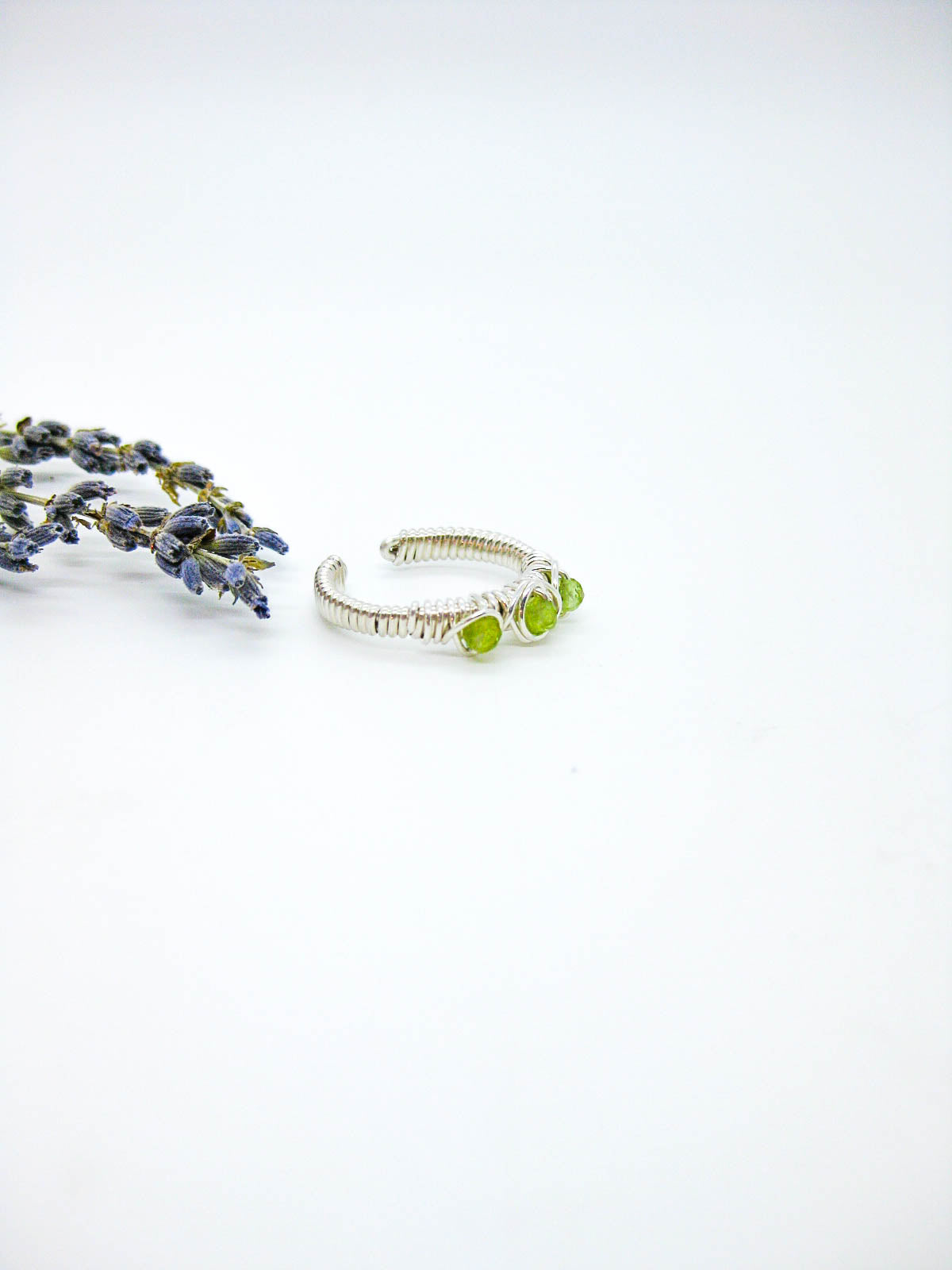 Hyacinth: Peridot Ring - r68